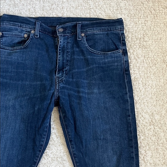 Levi's Men's Deep Blue Skinny Jeans - Picture 6 of 8